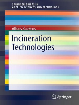cover image of Incineration Technologies